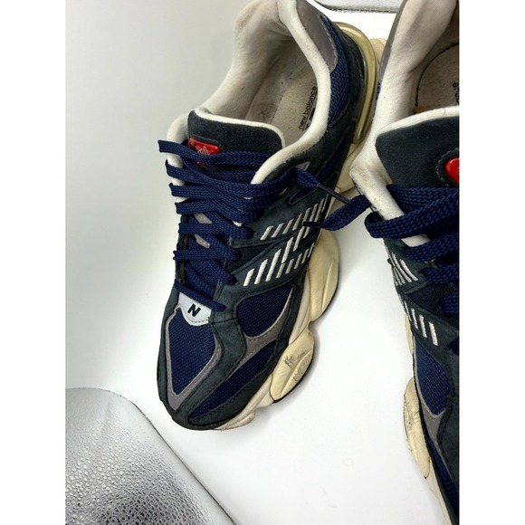 New Balance 9060 U9060ECB Mens 10‎ Shoes Outerspace Silver Navy Suede Sneaker main image 12